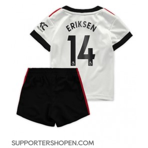 Manchester United Christian Eriksen #14 Bortatröja Barn 2022-23 Kortärmad (+ korta byxor)